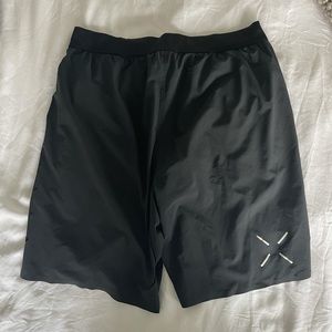 Ten Thousand Large Black Shorts with liner 7”